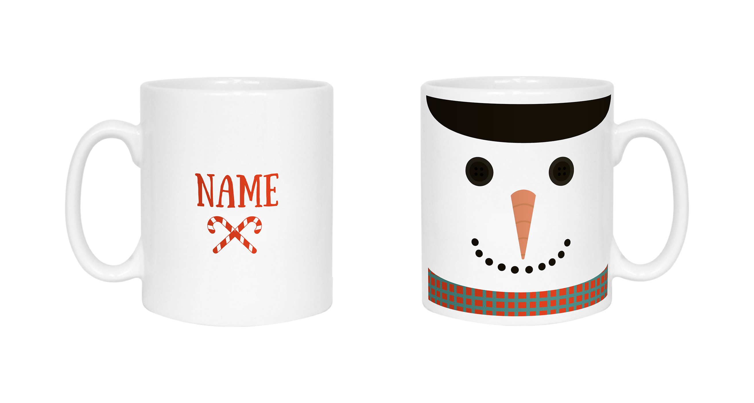 snowman-mug